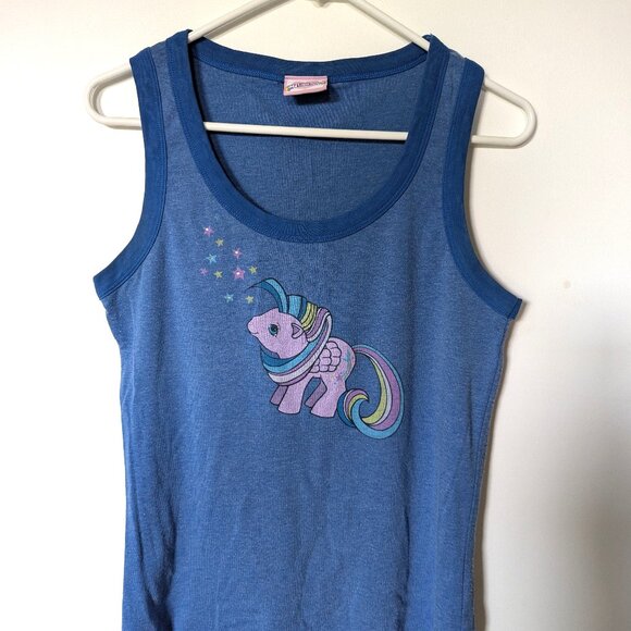 Cute Original My Little Pony Blue Tank Top - Picture 1 of 6